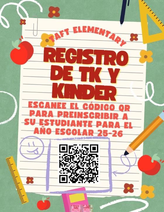 TK and Kinder Registration 
